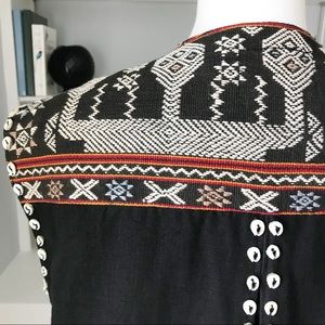 Vintage Asiacraft Textiles | Bali Ikat Shell Vest